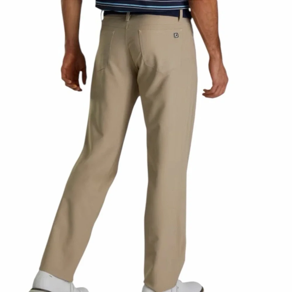 FootJoy Men 33x30 Khaki Golf 5-Pocket Pant-Previous Season Style‎